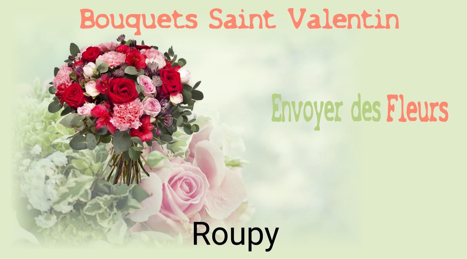Roses de Saint-Valentin livrées à Roupy